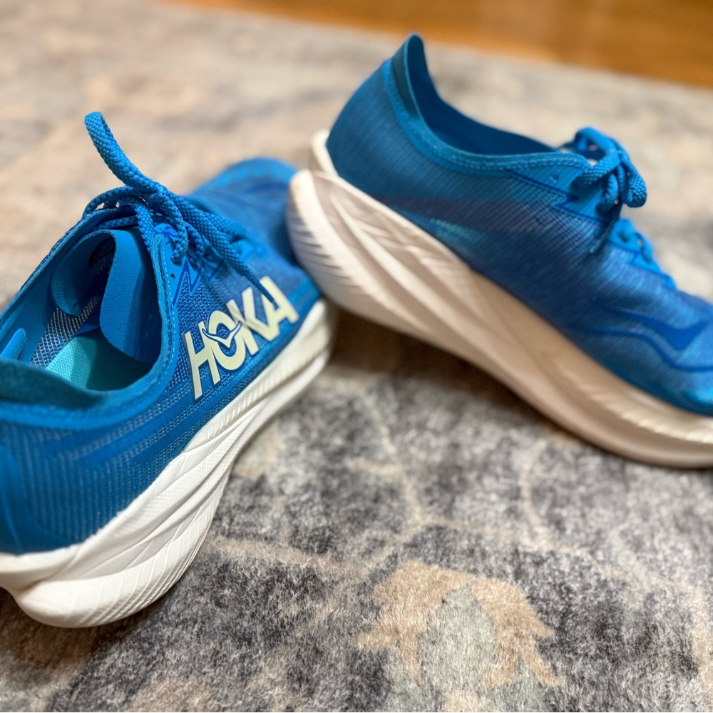Hoka Men's Blue Athletic Shoes